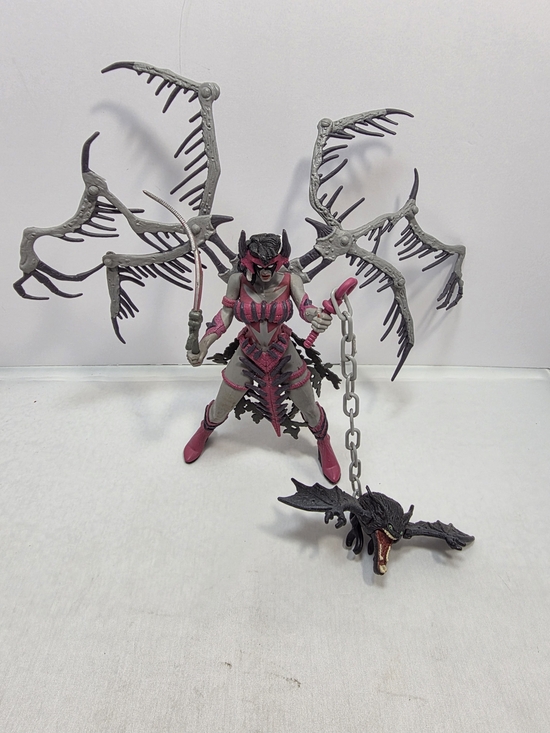 McFarlane Toys Other - 1996 McFarlane Spawn Series 5 Widow Maker Figure Complete Wings Loose (N)
